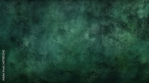 Abstract dark green grunge background textured