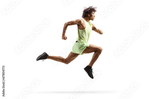 African american male athlete jumping © Ljupco Smokovski