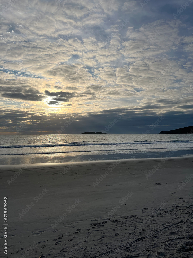 Nascer do Sol na Praia dos Ingleses Florianópolis 