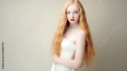 Young teenager girl or youn...