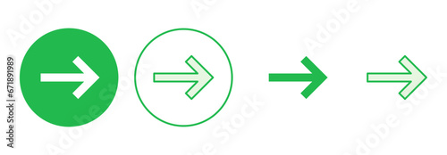 Arrow icon set. Arrow symbol. Arrow sign for your web design.
