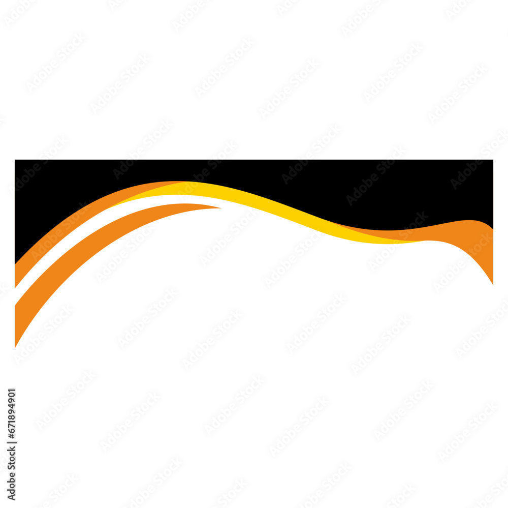 header footer wave banners vector header footer wave banners vector