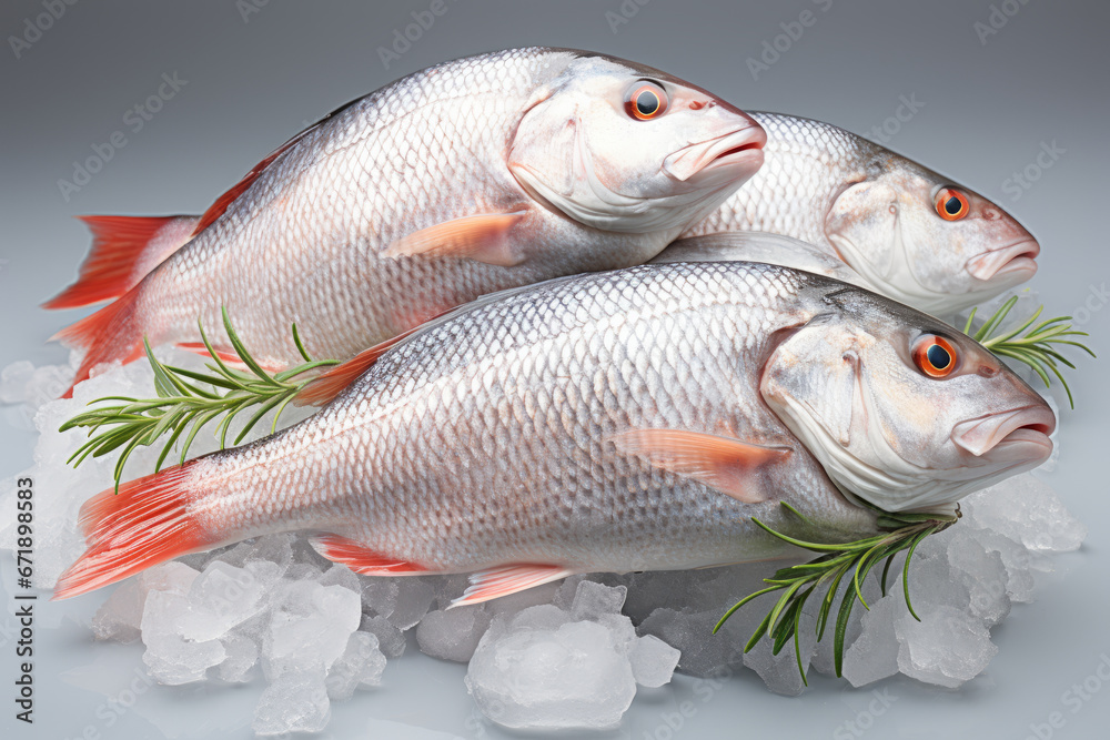 photo product of three fresh fish isolated transparent background photo product of three fresh fish isolated transparent background
