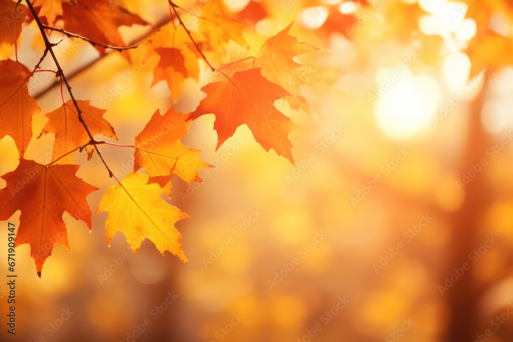 A Symphony of Rustic Red and Orange Leaves A Symphony of Rustic Red and Orange Leaves