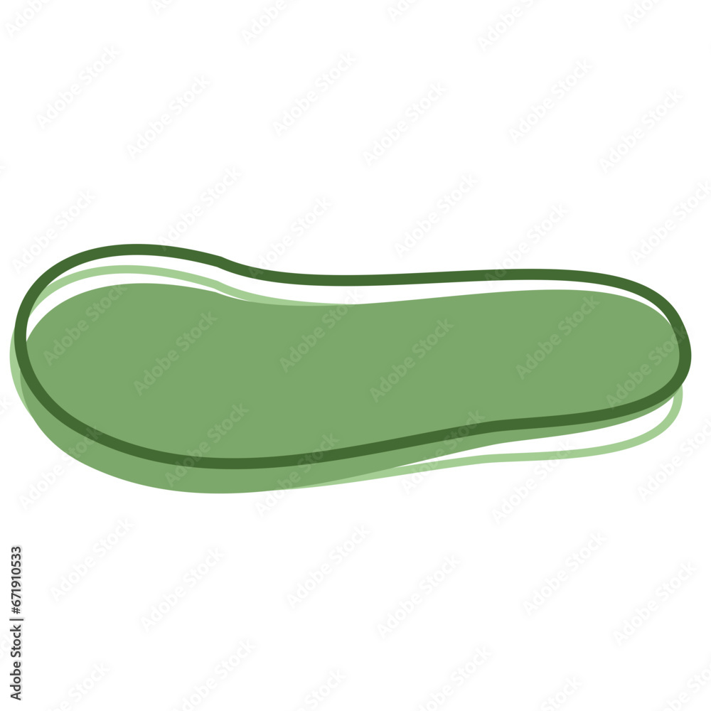Organic Shape Long Blob Vector Organic Shape Long Blob Vector