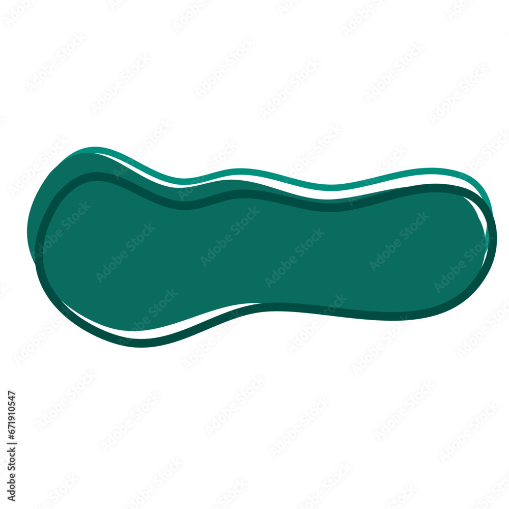 Organic Shape Long Blob Vector Organic Shape Long Blob Vector