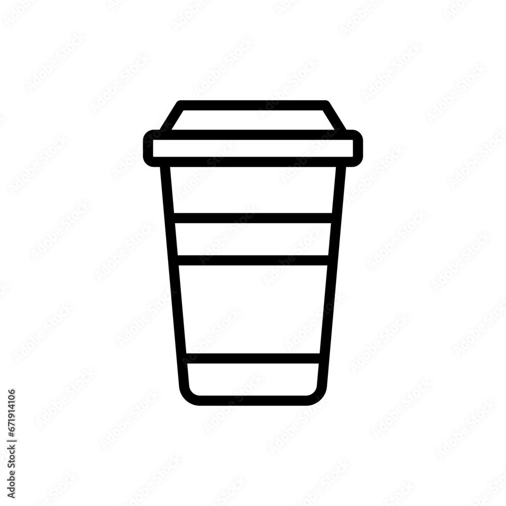 Paper Cup icon vector design templates simple and modern Paper Cup icon vector design templates simple and modern