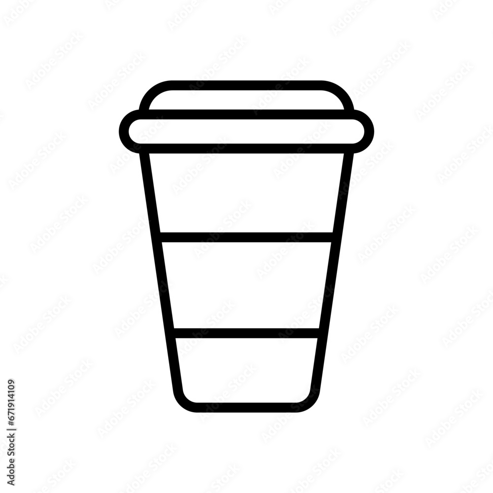 Paper Cup icon vector design templates simple and modern Paper Cup icon vector design templates simple and modern