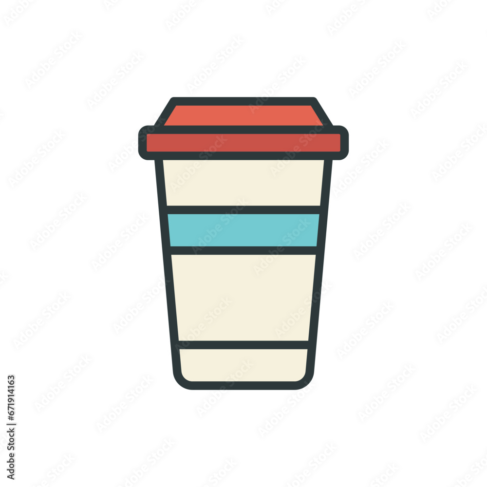 Paper Cup icon vector design templates simple and modern Paper Cup icon vector design templates simple and modern