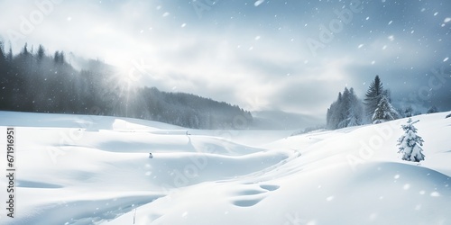 Winter landscape © progressman