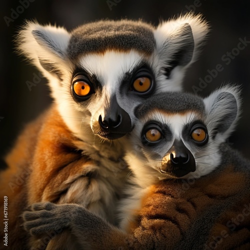 Lemurs in the sun © Diatomic