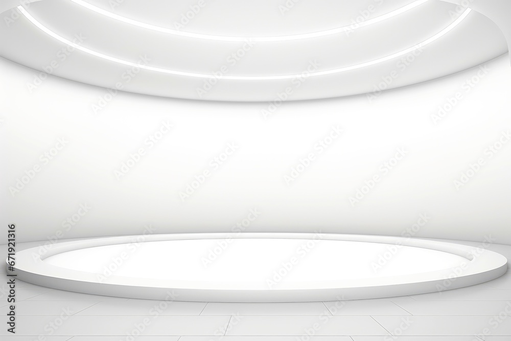 Abstract futuristic architecture background, Minimal technology white backdrop Abstract futuristic architecture background, Minimal technology white backdrop
