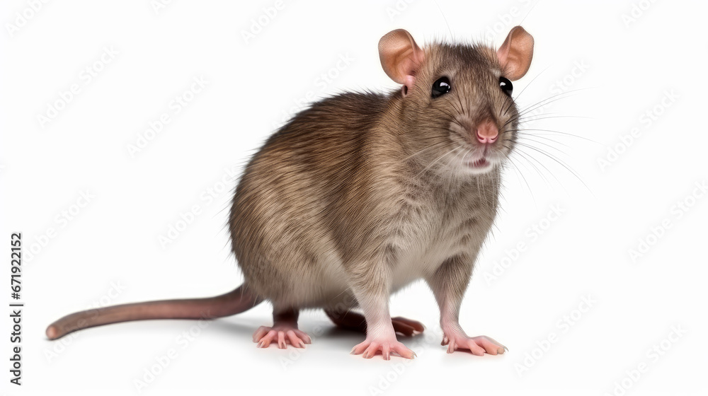 Close Up from Brown Rat looking at camera Close Up from Brown Rat looking at camera