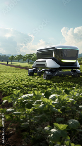 Visionary 5G-Enabled Smart Agriculture Autonomous Vehicles and Robotic Harvesters Shaping the Farm of the Future