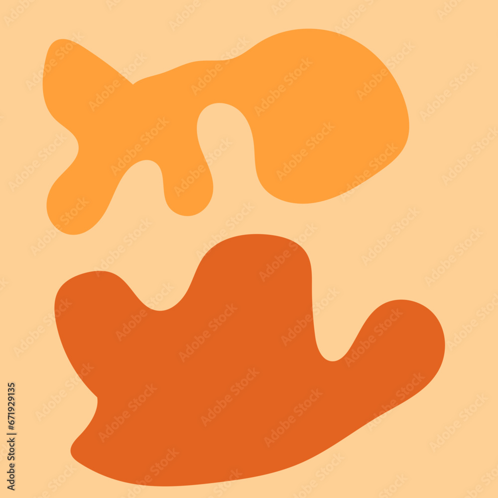 Abstract shapes vector 