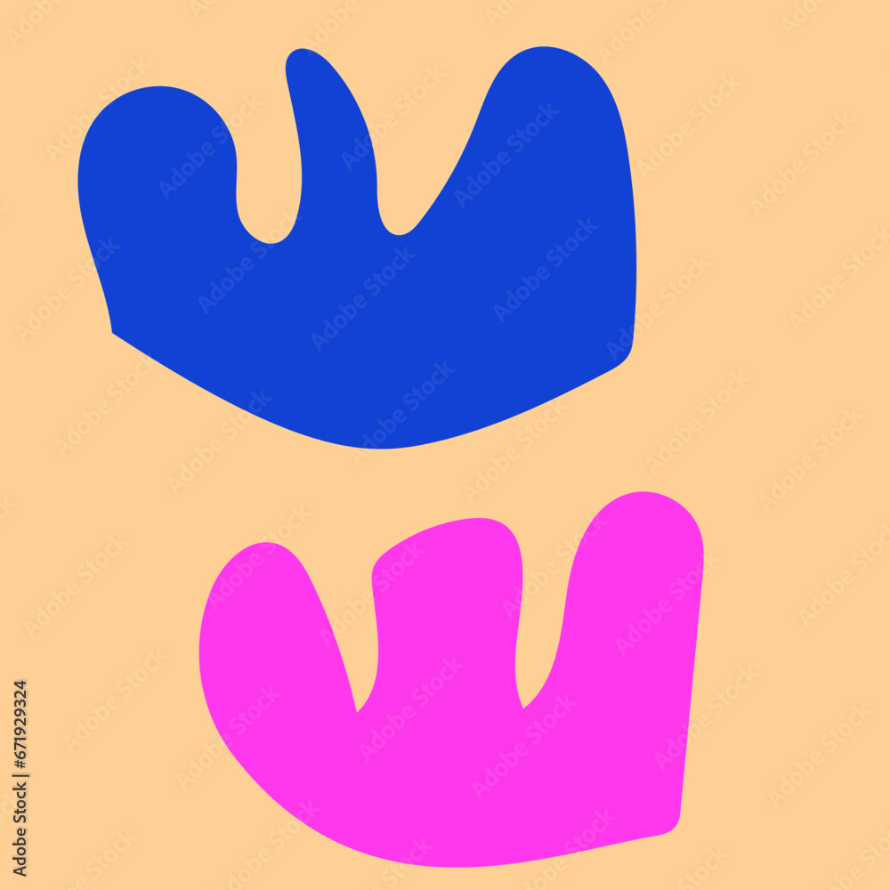 Abstract shapes vector Abstract shapes vector