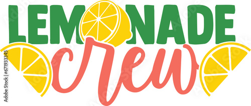 Lemonade Crew - Lemonade Stand Illustration