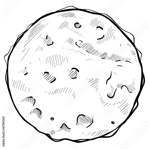 sun handdrawn illustration