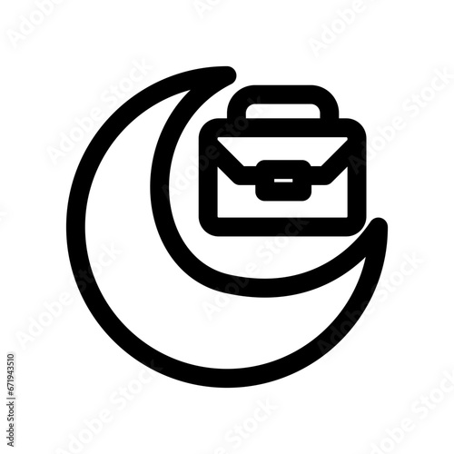 Overnight Work Icon