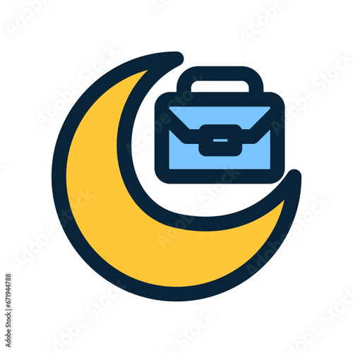 Overnight Work Icon