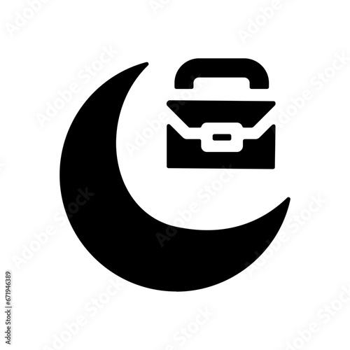 Overnight Work Icon