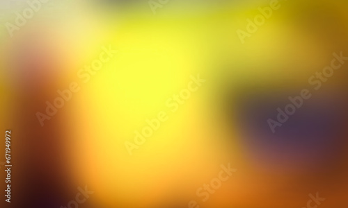 Abstract Defocused Background with boke. Festive background with natural bokeh and bright yellow and golden lights.