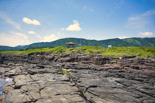 Senjyoiwa, Hokkaido ウスタイベ千畳岩 北海道