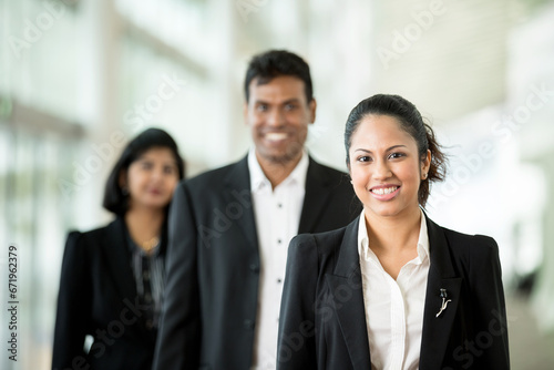 Happy Indian business team. © Image Smith