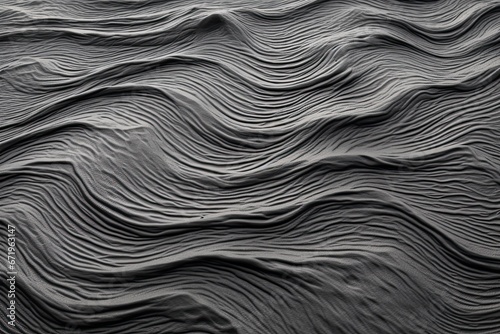 Abyssal Ripples: Black Beach Sand 