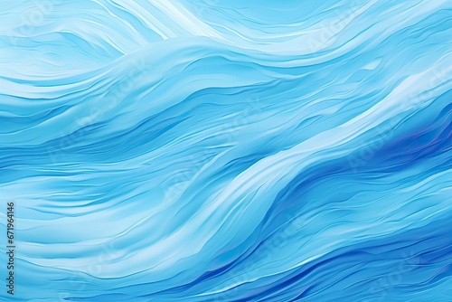 Aqua Illusion: Abstract Blue Wave or Veil Texture Background