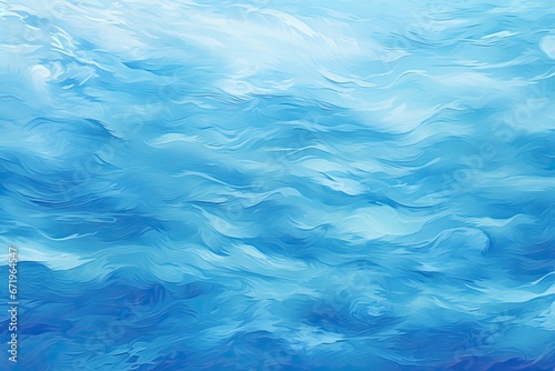 Azure Ebb: High Resolution Blue Abstract  © Michael