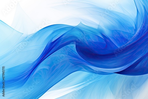 Blue Motion: Abstract Effect Background - Captivating Visual Symphony