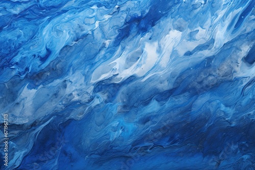 Cobalt Cascade: A Dynamic Blue Abstract Background with a Striking Blue Effect