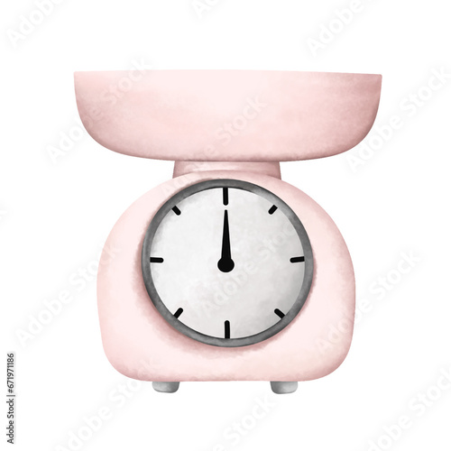 Watercolor Flour Scale