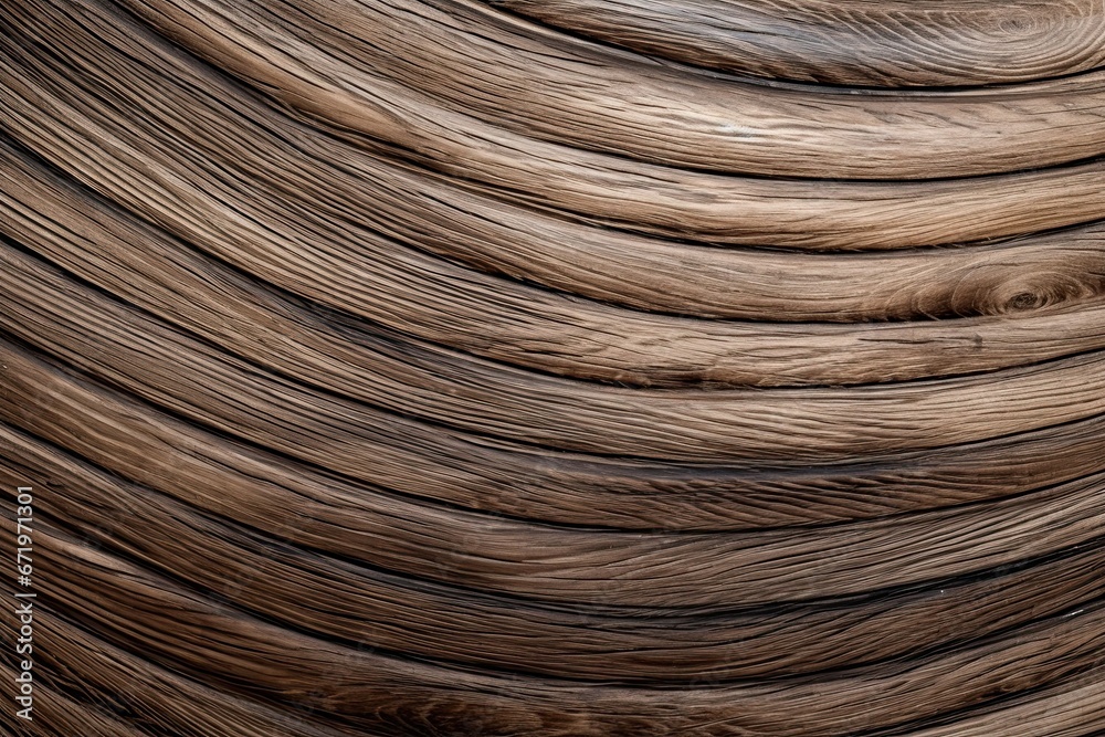 Knotted Wood Texture: Curved Wooden Wall Background, Nature-inspired Design Knotted Wood Texture: Curved Wooden Wall Background, Nature-inspired Design