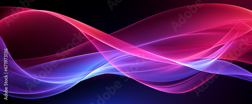 wavy curved line abstract background