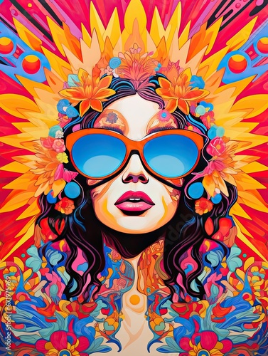 Psychedelic Pop Art: A Bold and Vibrant Aesthetic