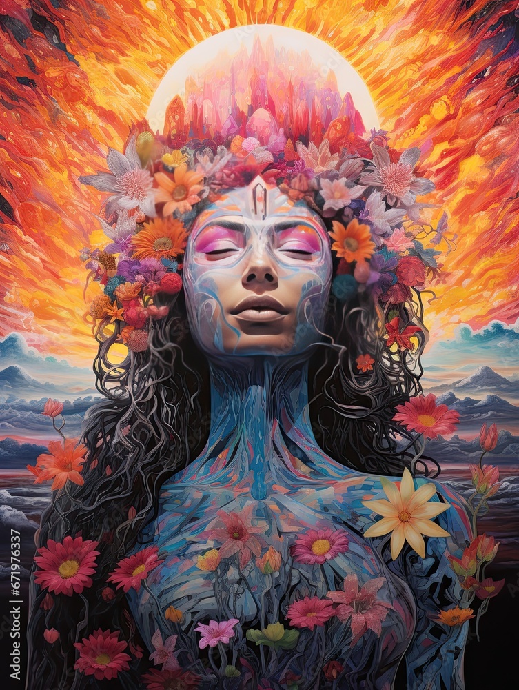Beyond the Seen: Psychedelic Visionary Art Unveiling New Realms