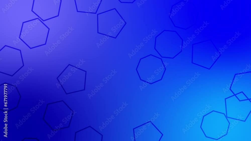 CG of blue background including polygon shaped object CG of blue background including polygon shaped object