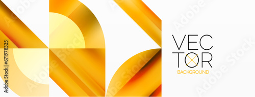 Minimalist marvel - squares and circles unite in harmonious geometry. Muted tones weave serene backdrop where structured tiles form dance of timeless elegance, epitomizing modern simplicity