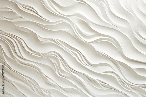 Snowdrift Waves - Abstract Wavy Background