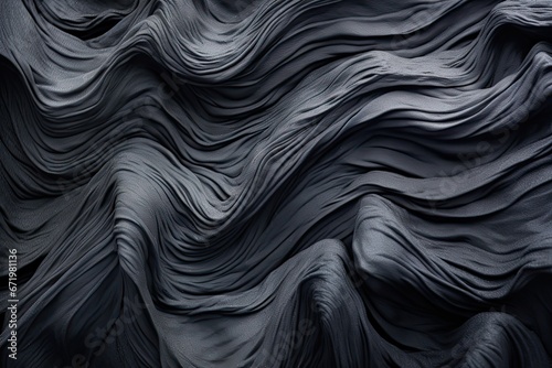 Velvet Touch  Macro Photography Reveals Breathtaking Black Sand Beach Textures