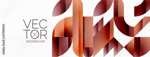 Abstract masterpiece formed by delicate interplay of circles, squares, and triangles. Geometric elements converge in harmonious chaos, evoking sense of modern creativity. Symphony of shapes