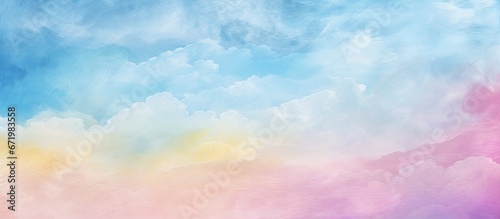 Art with tie dye patterns resembling the sky Watercolor texture reminiscent of aquarelle Dirty canvas used in an artistic manner Aquarelle texture evoking images of the ocean Graphic repres © 2rogan