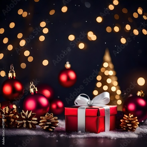christmas tree with gifts