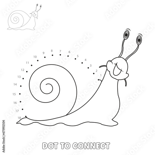 dot to dot coloring page