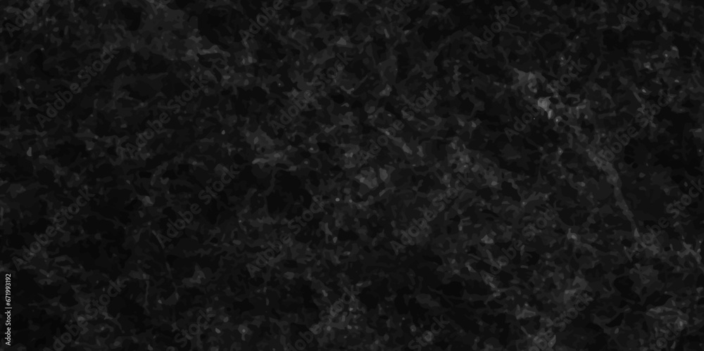 Fototapeta premium Black stone concrete grunge texture and backdrop background anthracite panorama. grunge and scratched old wall texture cement dirty gray with black background, 