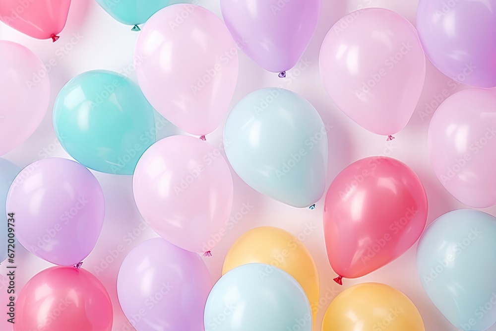 Colorful balloons isolated on white background. Colorful balloons isolated on white background.