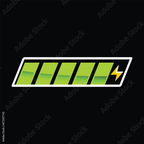 Green battery charging energy vector