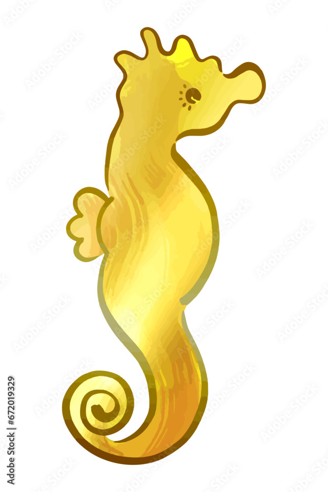 ゴールド_水墨画タッチのタツノオトシゴの和風イラスト
Gold Sumi-e Style Japanese Illustration of Seahorses
ゴールド_水墨画タッチのタツノオトシゴの和風イラスト
Gold Sumi-e Style Japanese Illustration of Seahorses